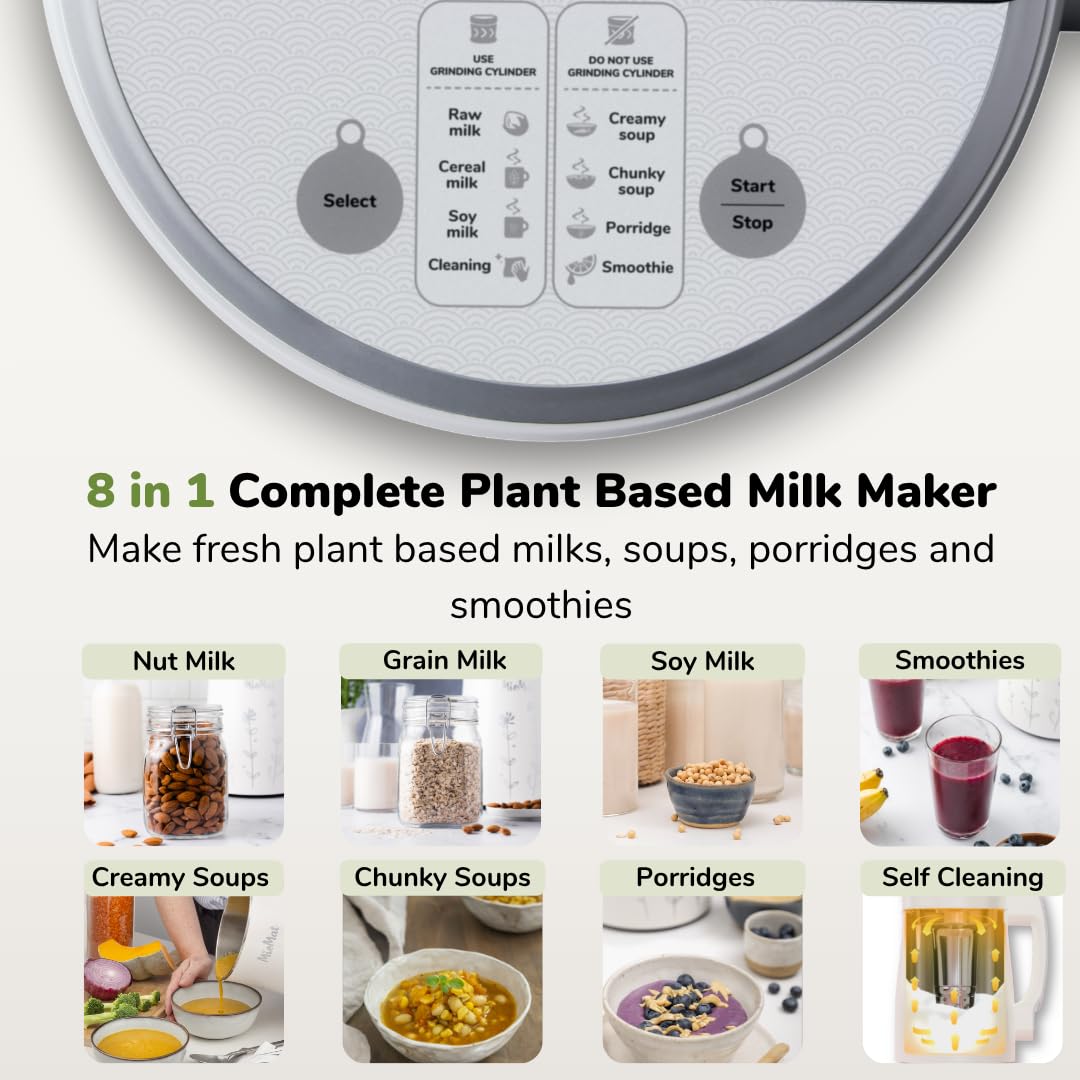 MioMat grains and legumes milk cooking for digestible texture