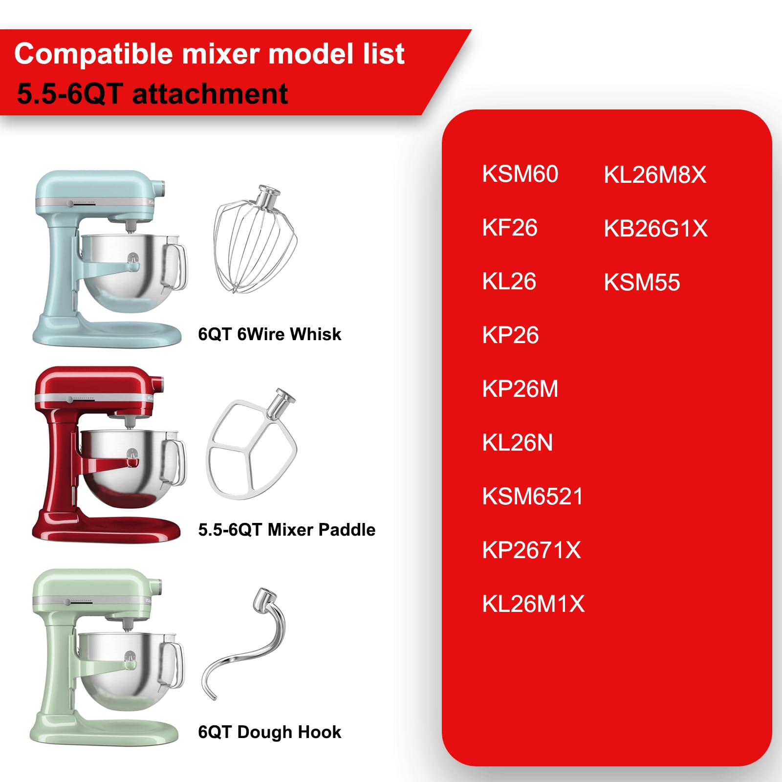 Miosruru KN256 Flat Beater handles batters with precision.