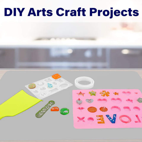 Miracle silicone mat protects countertops from heat and spills.