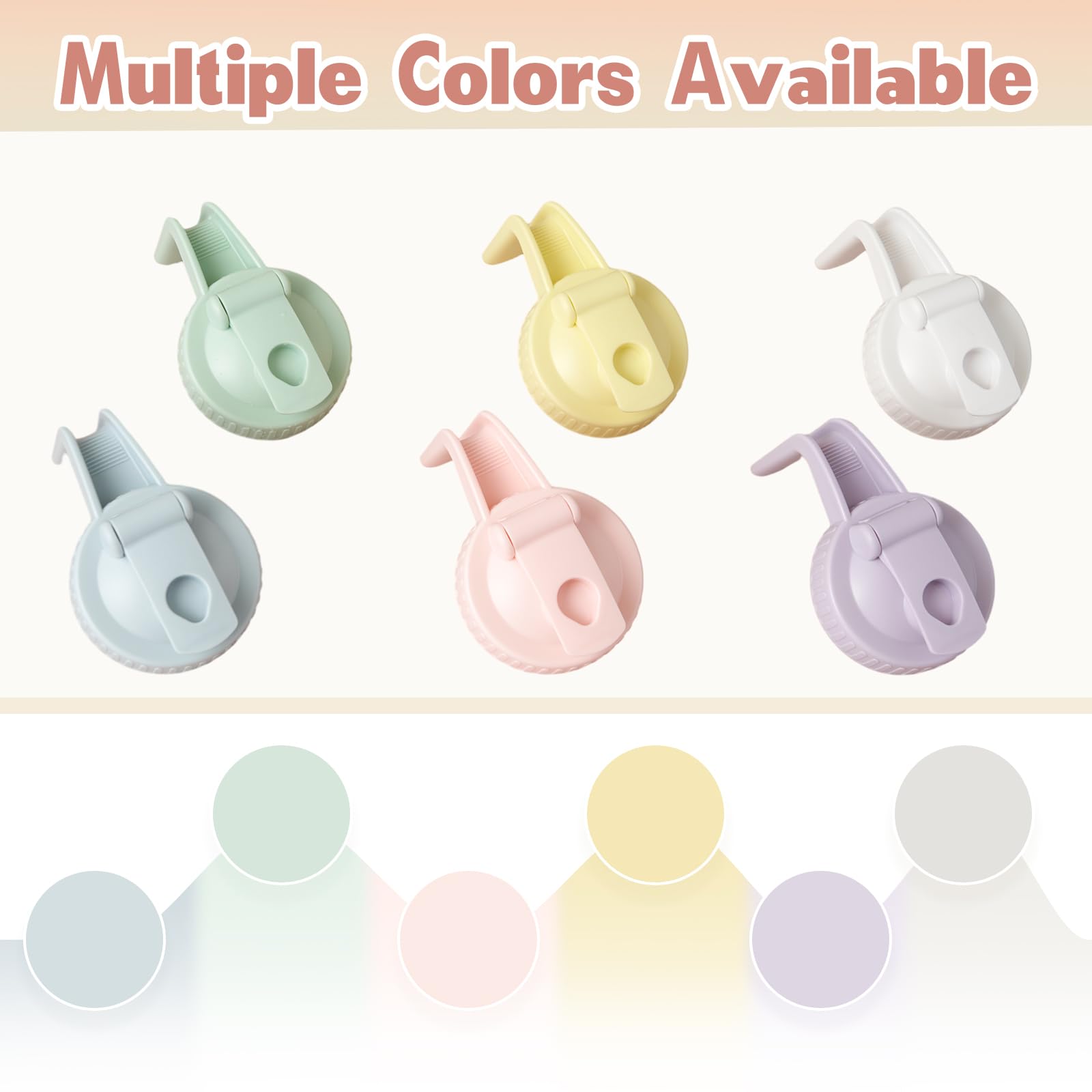 Miradexic four-pack lids for organized kitchen use