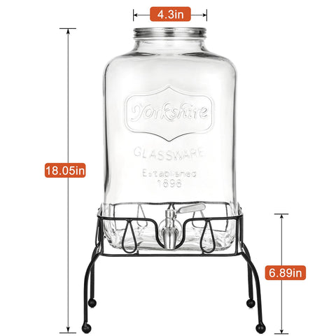 MiraEase chalkboard labeling stand for easy beverage identification