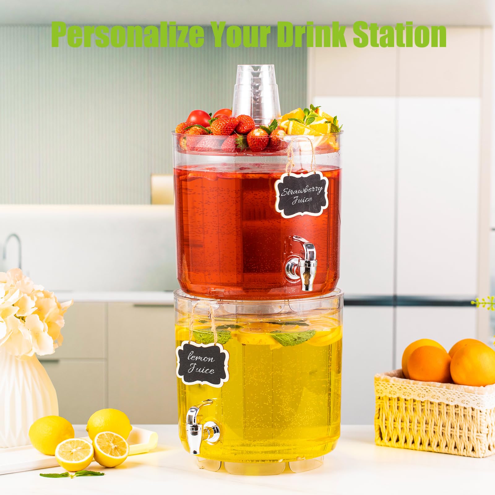MiraFure multi-function lid dispenser for versatile setups