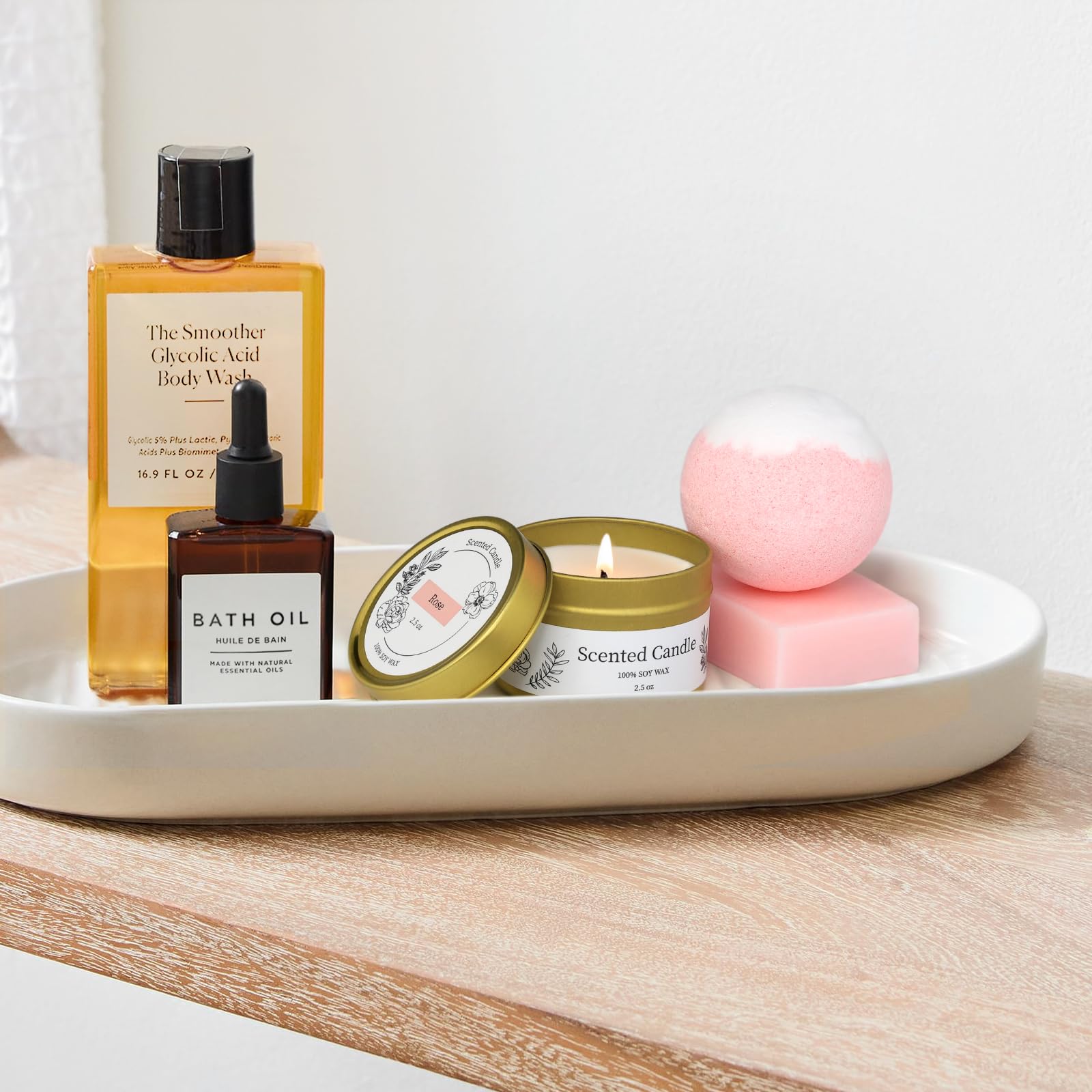 Mirasphere eye patch included for a calm self-care moment.