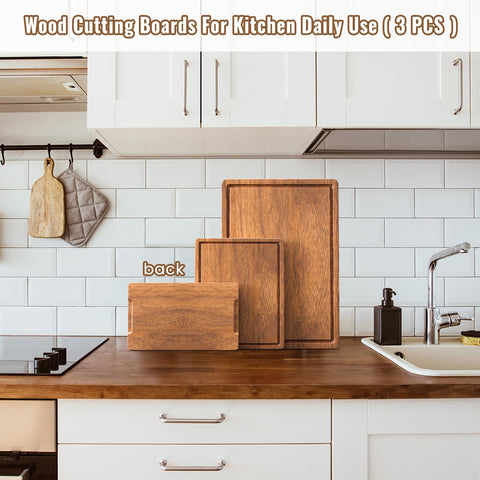 Misawce three-board kitchen setup ready for daily tasks and entertaining.