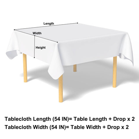 Misaya easy-clean tablecloth that wipes clean with a damp cloth.