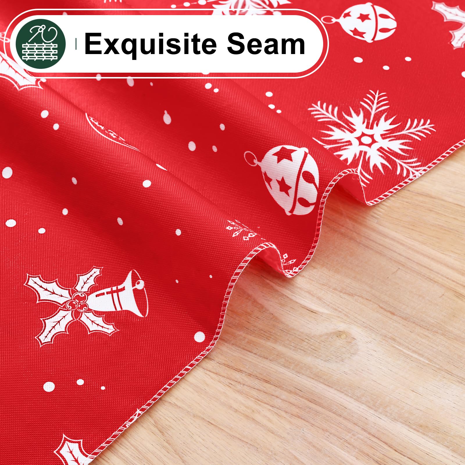 Misaya spill-proof tablecloth helps manage spills during meals.