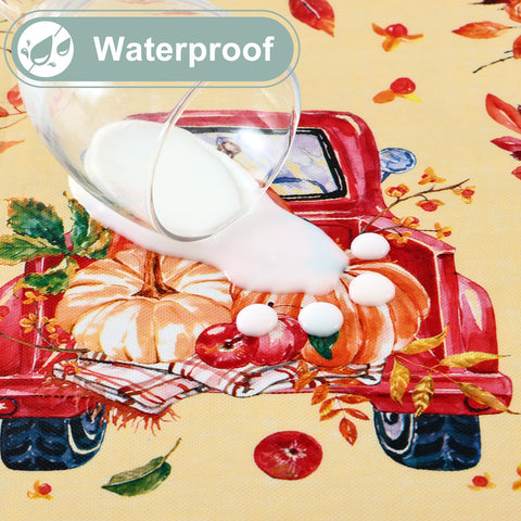 misaya waterproof vinyl layer close-up showing spill protection.