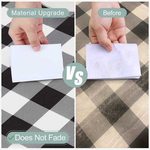 Misaya wipeable dining table cover for quick cleanup after meals.