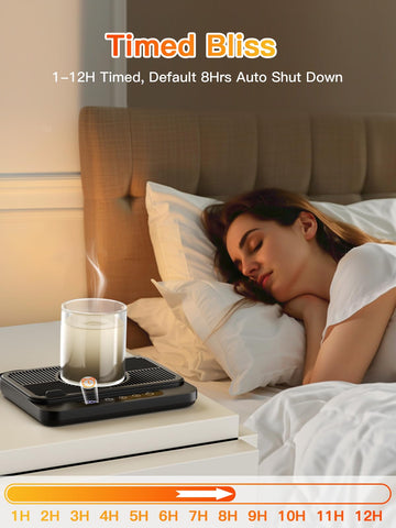 Misby auto shut-off and timer add peace of mind during long workdays