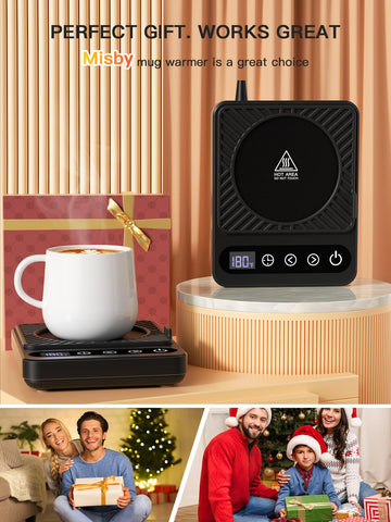 Misby Coffee Warmer long cord enables flexible placement