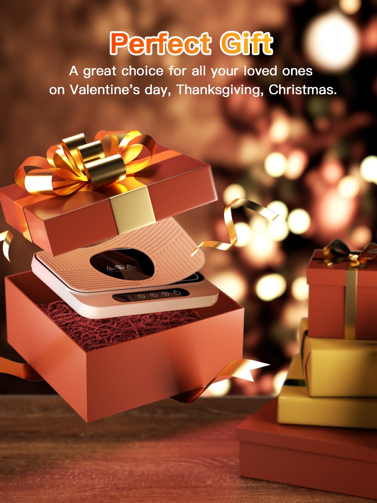 Misby Mug Warmer is ideal for home, office, and travel.