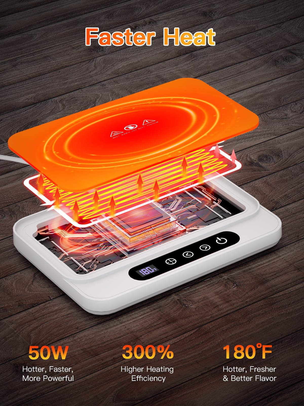 Misby Mug Warmer demonstrates two-cup heating for busy mornings.