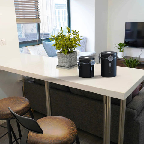 Miscedence 16oz canister helps keep daily kitchen staples organized and accessible.