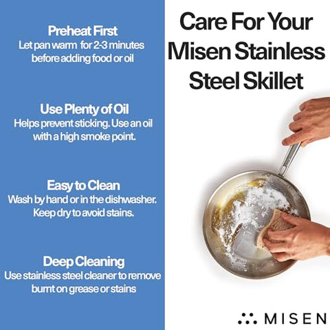 Misen performance promises long-term durability and warp resistance.