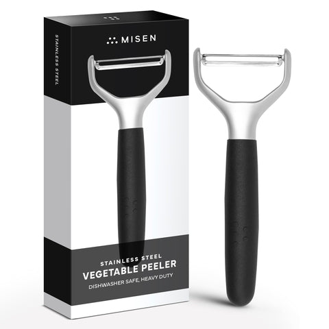 Misen vegetable peeler stainless steel blade for effortless peeling