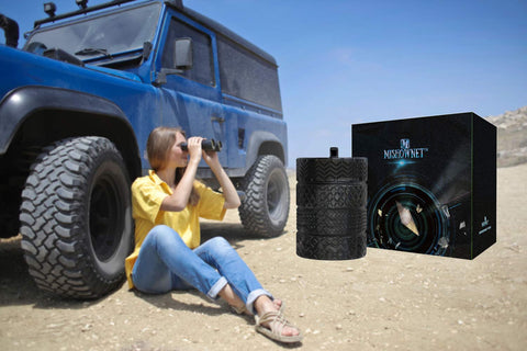 MISHOWNET tire mug ready for daily use or a thoughtful car-themed gift.