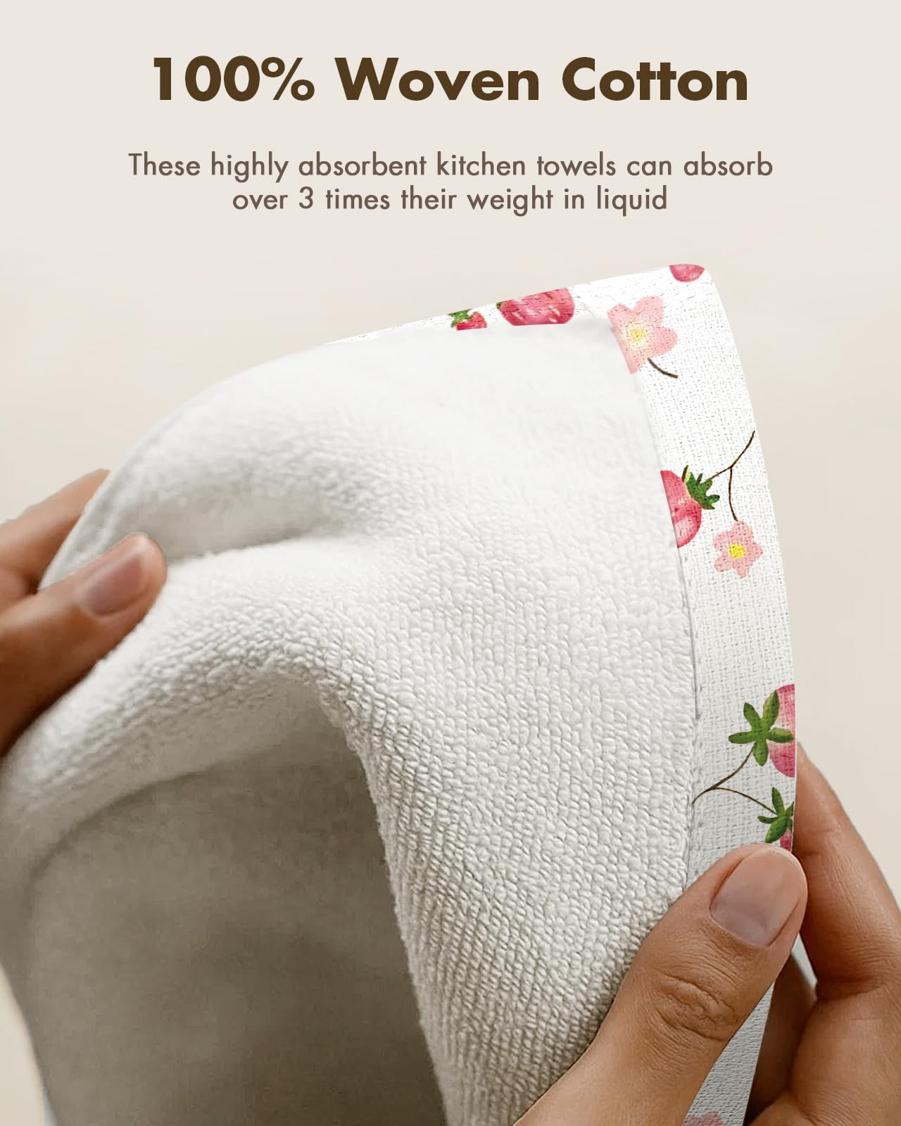 Soft cotton towels by Miss Adola offering high absorbency