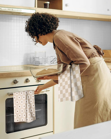 Miss Adola cotton dish towel, durable and reusable for kitchen cleanup