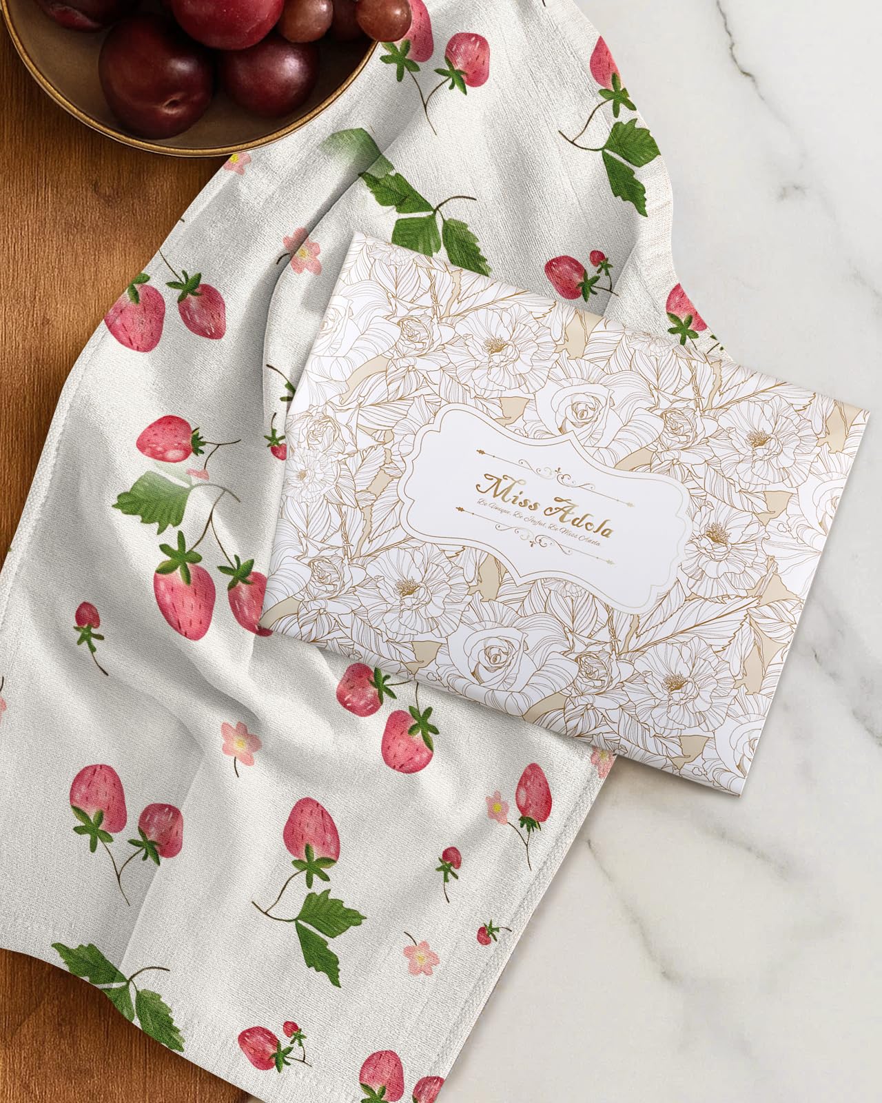 Reusable Miss Adola towels reduce waste and support eco-friendly use