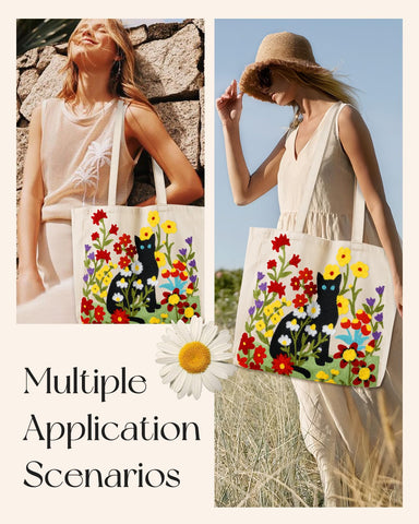 Miss Adola embroidered floral patterns with multiple styles