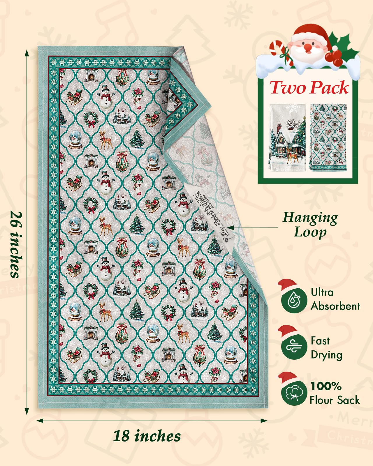 Miss Adola towels made of 100% natural cotton for absorbent, quick-drying performance.