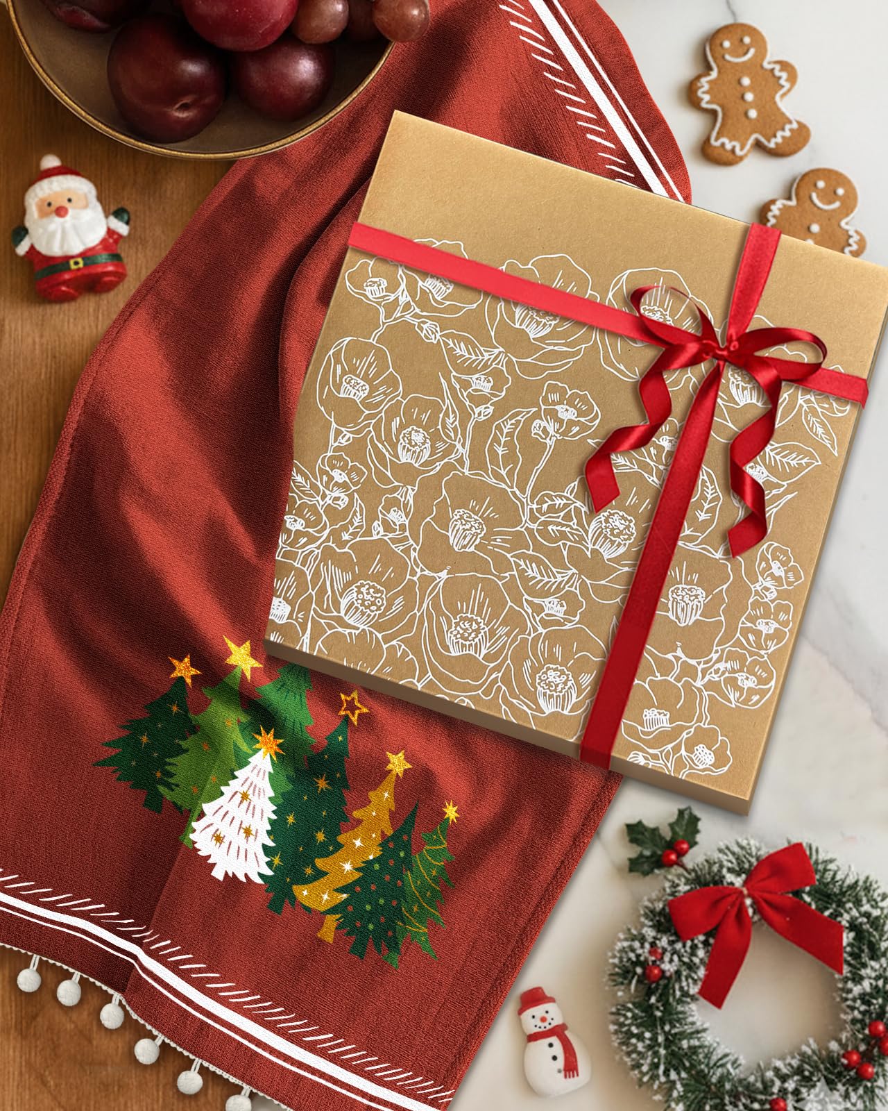 Miss Adola gift-ready Christmas towel makes a thoughtful present