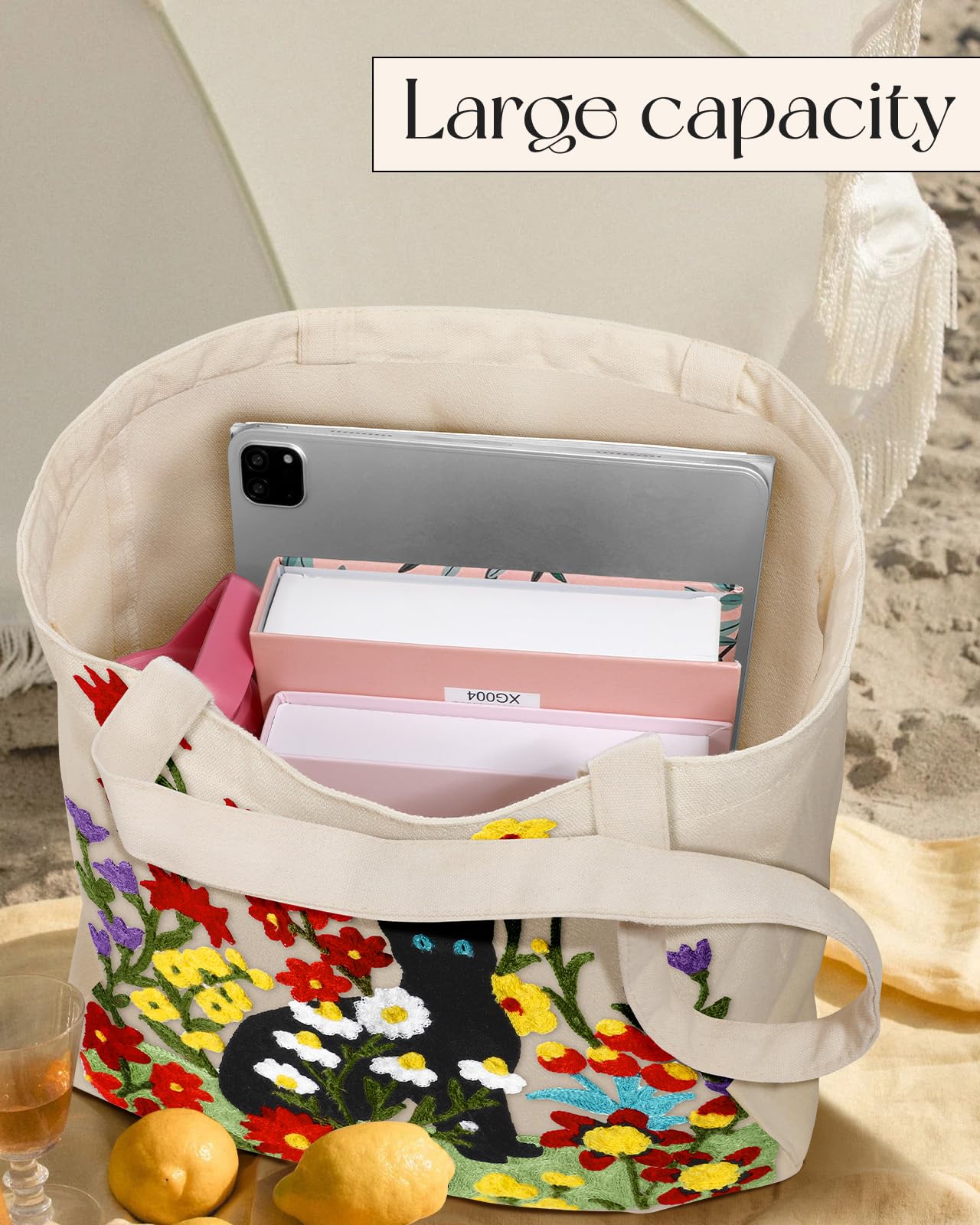 Miss Adola tote with extended shoulder strap for comfortable carrying