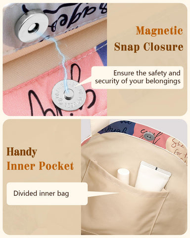 Miss Adola tote multiuse bag supports grocery, gym, travel, and more
