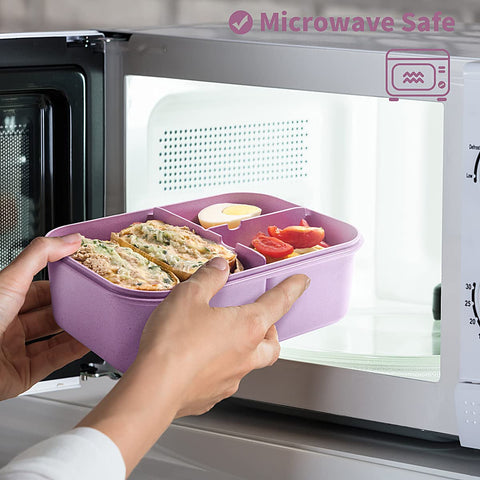 MISS BIG Bento Box made from BPA-free wheat fiber for daily use