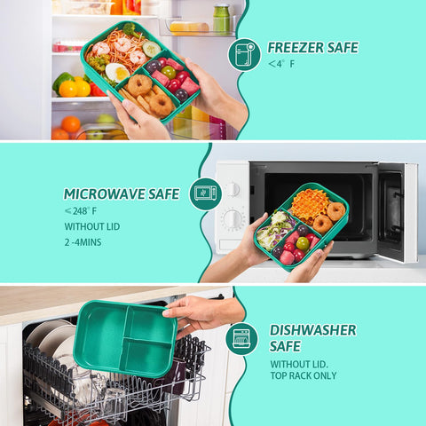 MISS BIG Bento Box portable and compact for school bags.