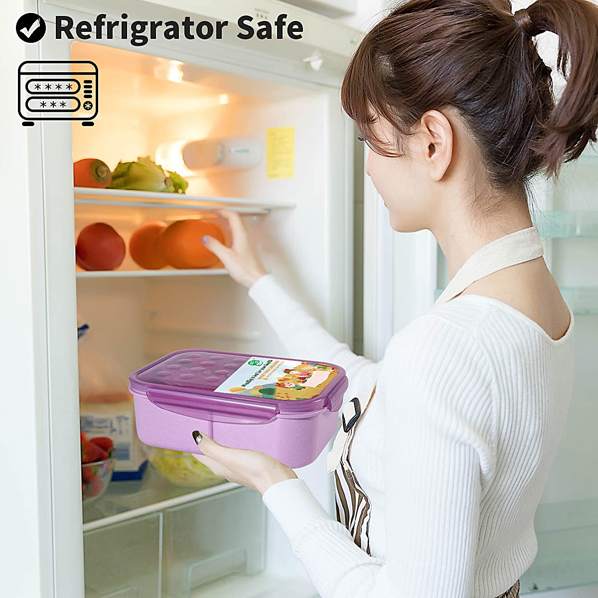 MISS BIG Bento Box available in two sizes for kids and adults