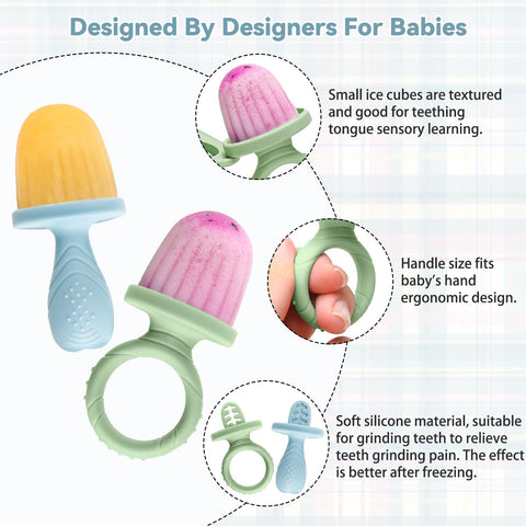 MISSLILI easy-release design shown with frozen treat popping out.