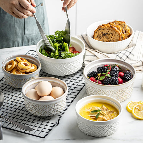 MISSYSSIM elegant serving bowls set, ideal for entertaining or gifting