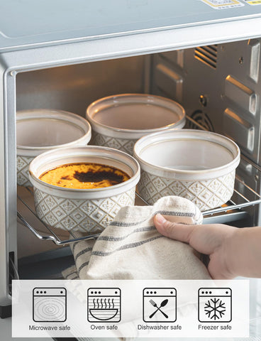 MISSYSSIM travel-friendly ramekins compact for picnics and lunches