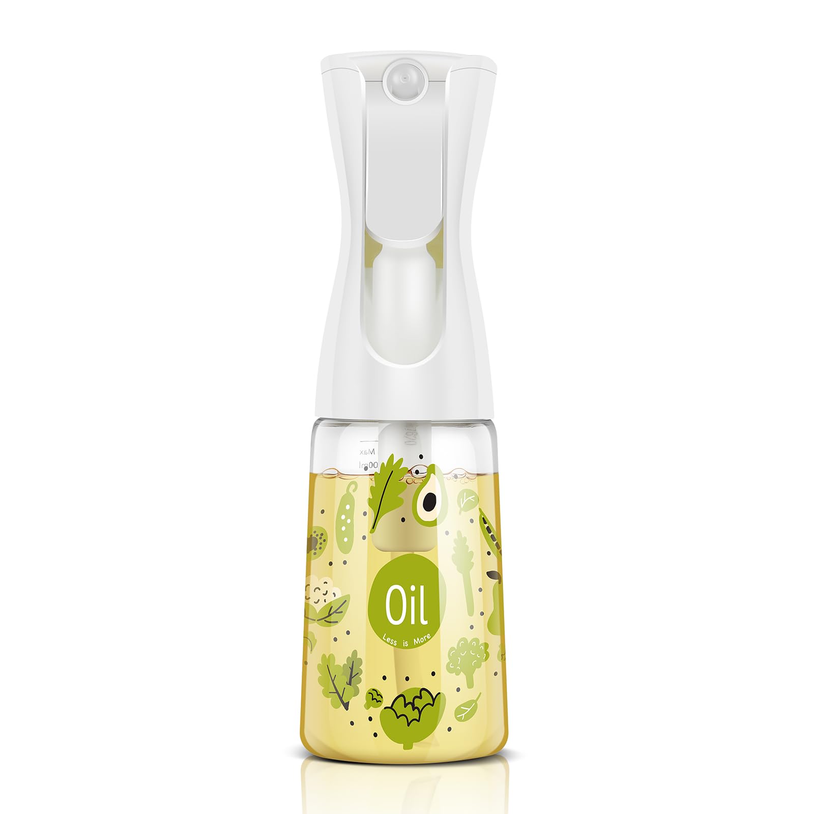Mistifi Oliver Oil Sprayer shows ergonomic arc design for comfortable handling in the kitchen.