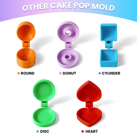 MITCHENIFY sphere cake pop mold press ready for precise cuts