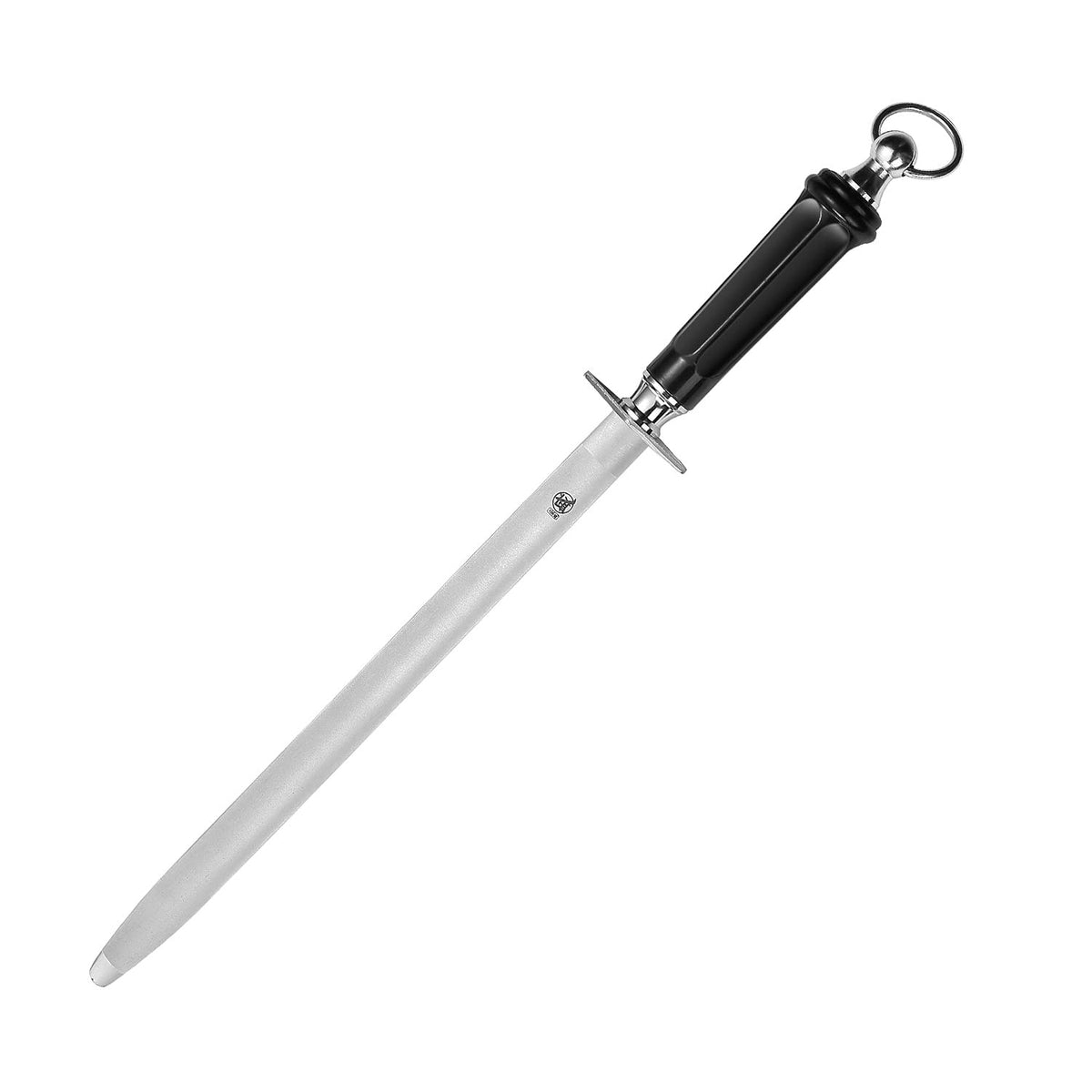 MITSUMOTO SAKARI 10-inch honing steel with flat diamond surface for precise edge maintenance