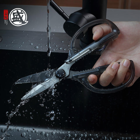 MITSUMOTO SAKARI detachable scissors twist mechanism for easy cleaning.
