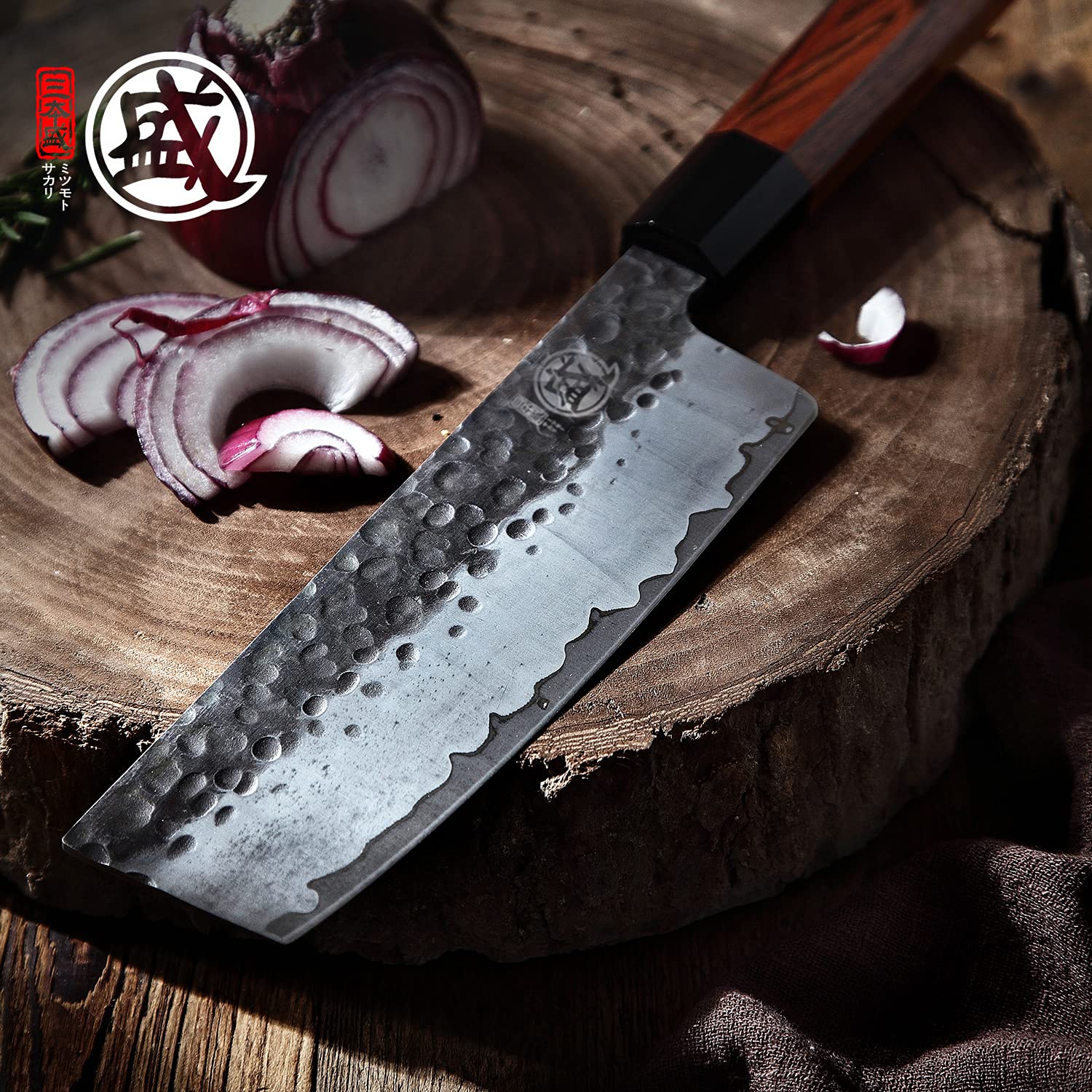 MITSUMOTO SAKARI vacuum-cooled blade close-up