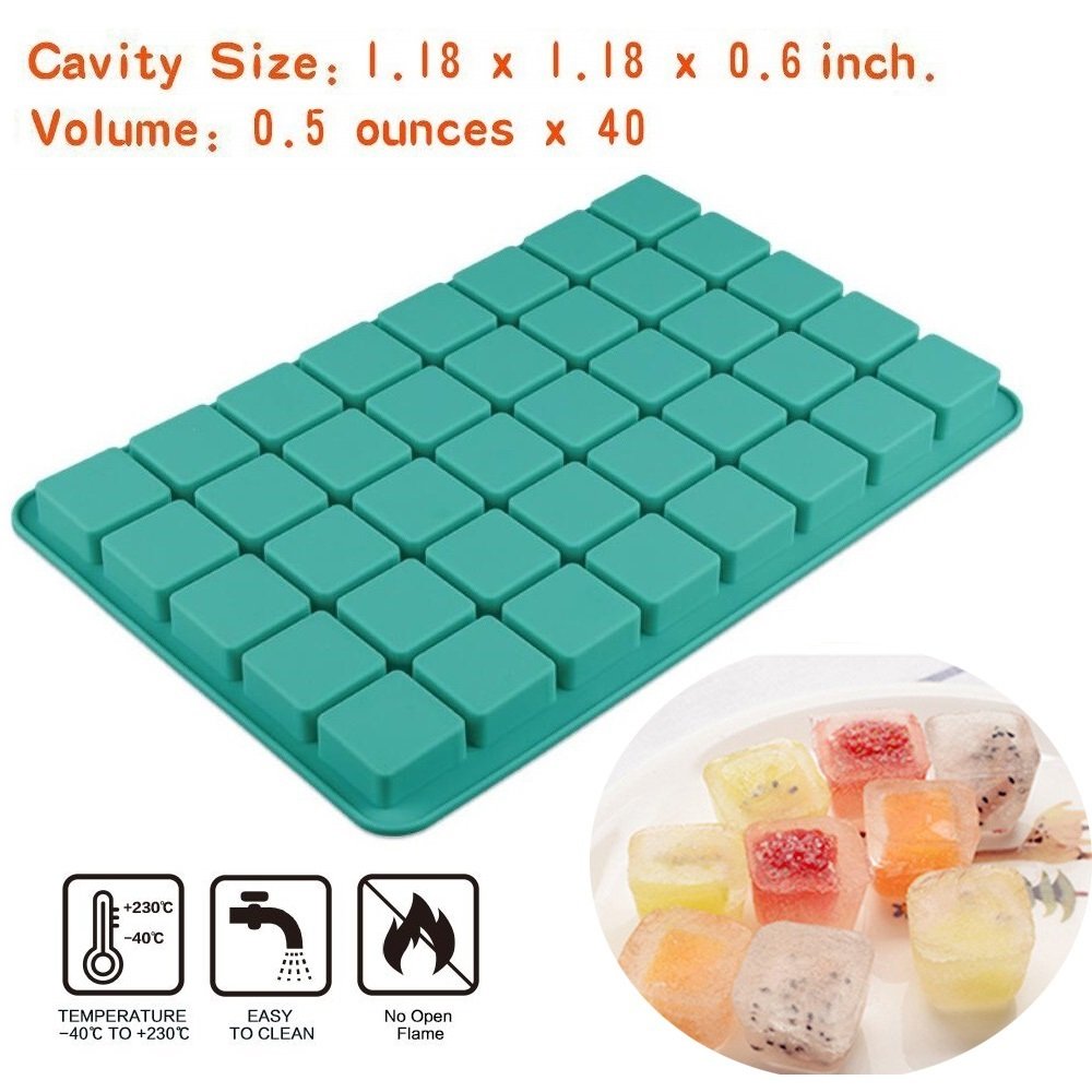 Mity Rain hard candy pralines mold for glossy candies.