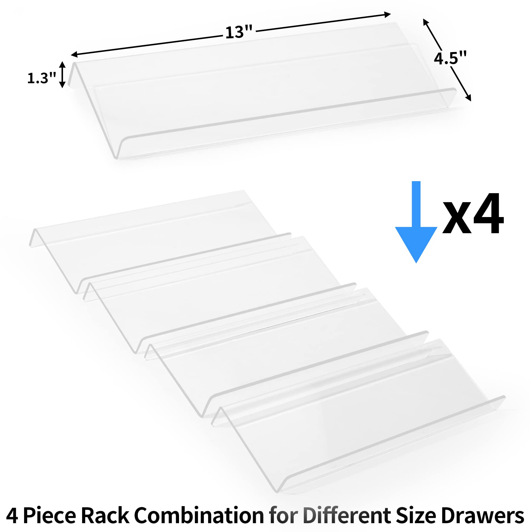 MIUKAA no-tools setup for effortless, tool-free installation in drawers.