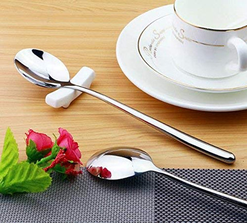 MIUPOO durable 201 stainless steel spoons pack for daily use
