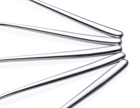 MIUPOO silver spoons coordinating with existing tableware and settings.