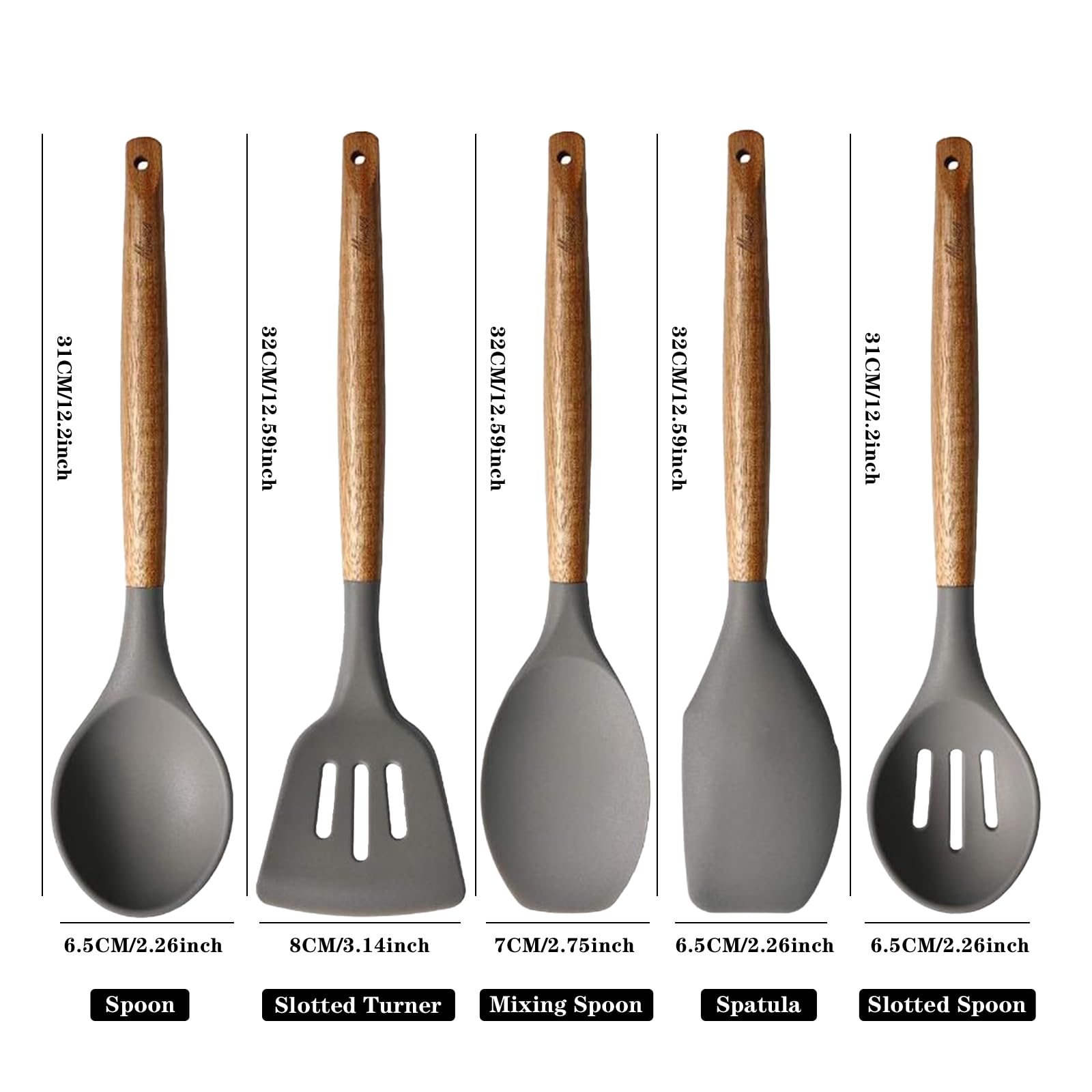 Miusco turner for high-heat searing and easy tossing
