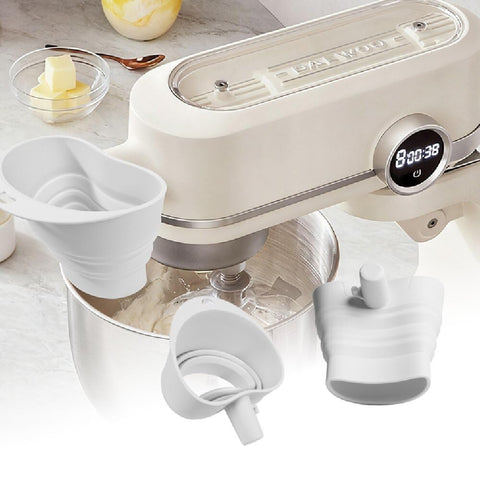 MIUXRZ easy-store funnel fits beside accessories for tidy storage