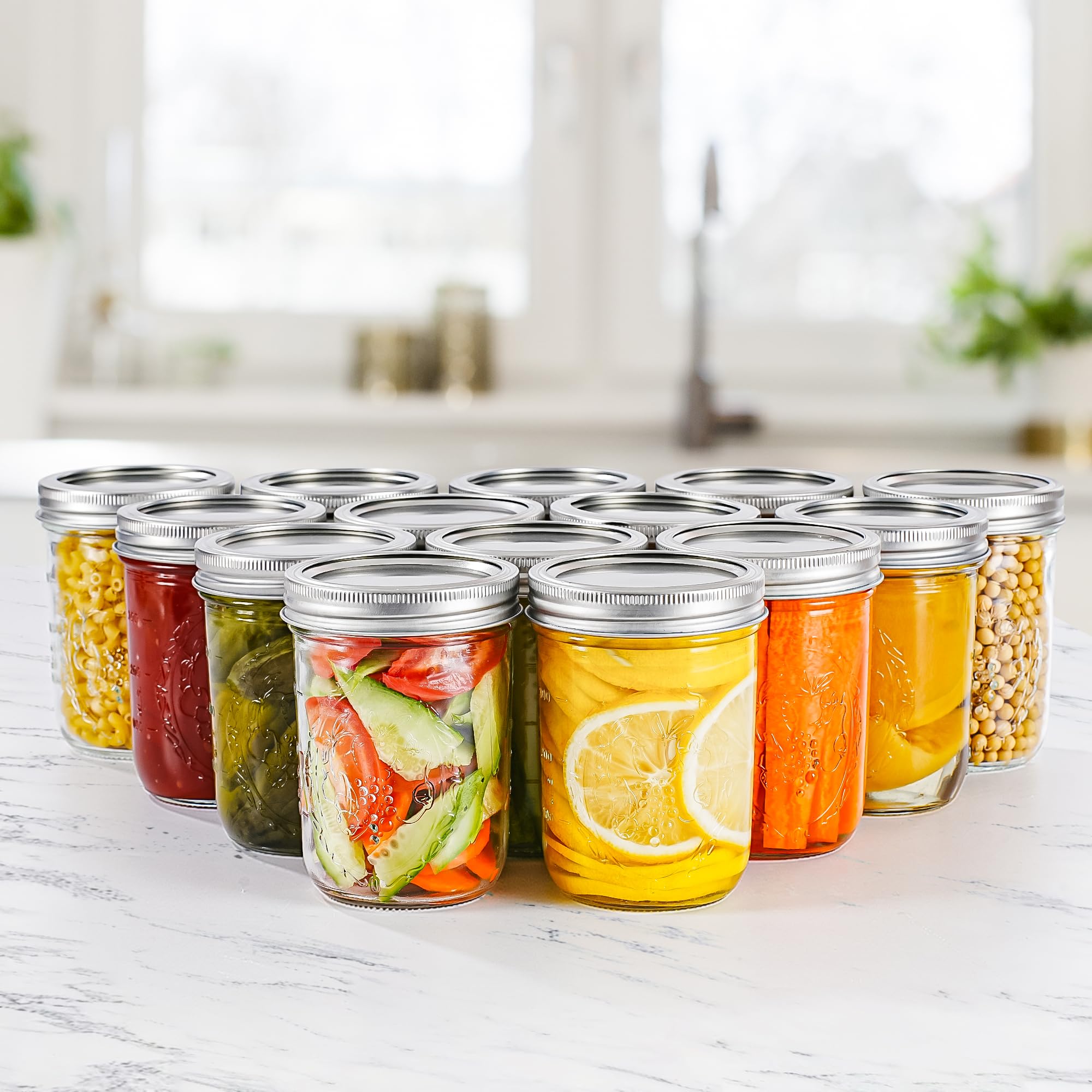 Miuyhji 16oz jars arrive securely packed for safe delivery and ready use.