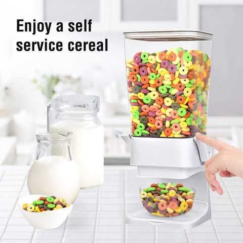 Mivvosakuki two-pack stack demonstrates bulk pantry storage efficiency.
