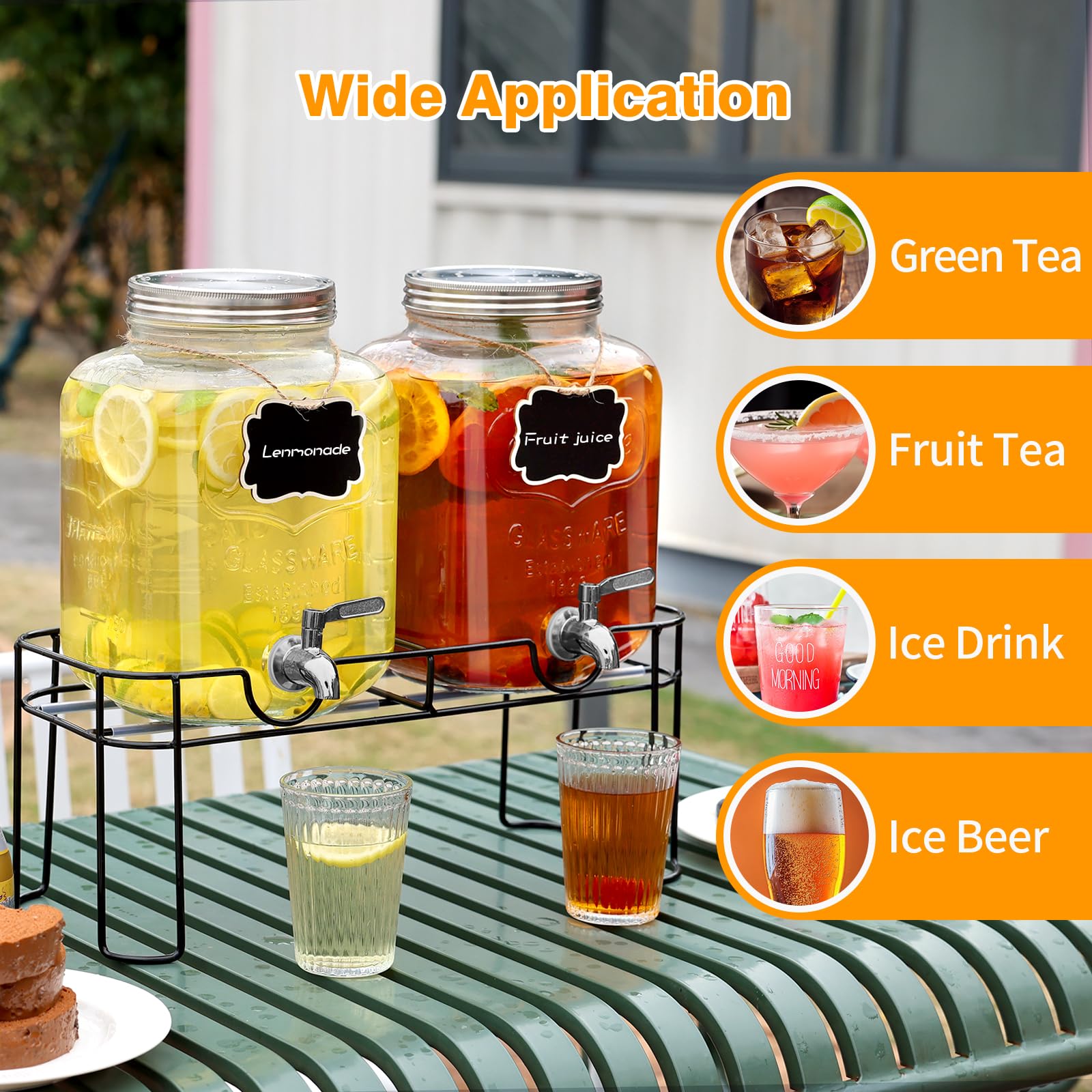 MIWUYI durable lid design helps keep beverages dust-free