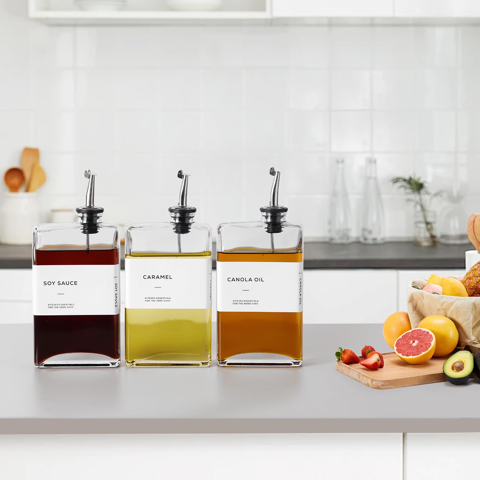 MIWUYI thickened glass with non-slip base stays steady