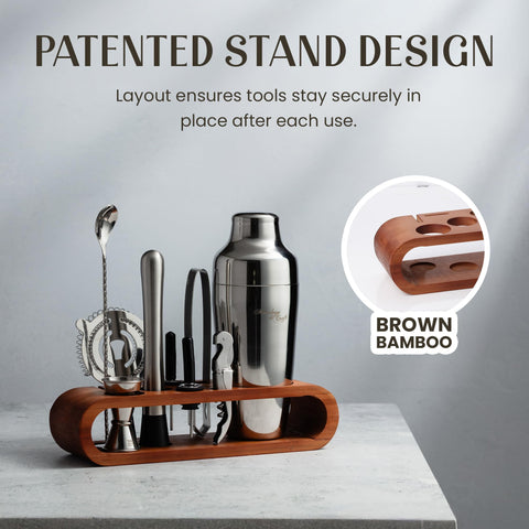 Mixology & Craft Hawthorne strainer guides smooth pouring to minimize spills.